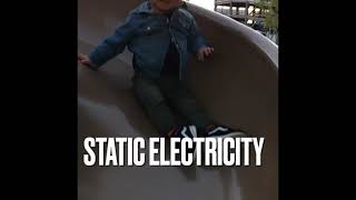 Static electricity静電気Electricidad estática