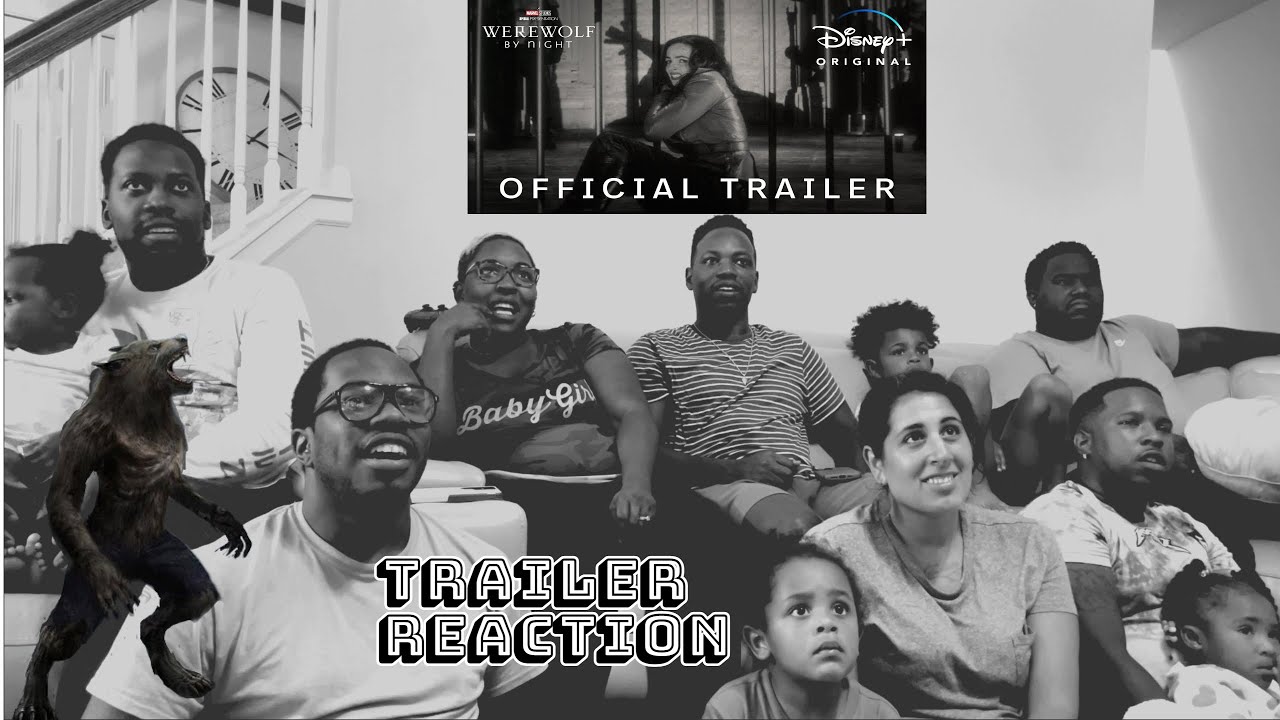 Werewolf By Night Trailer Reaction!! Marvel Studios Special Presentation | Disney+ Official | D23