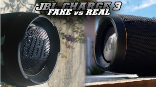 JBL Charge 3 FAKE vs REAL! (ft. JBL BASS)