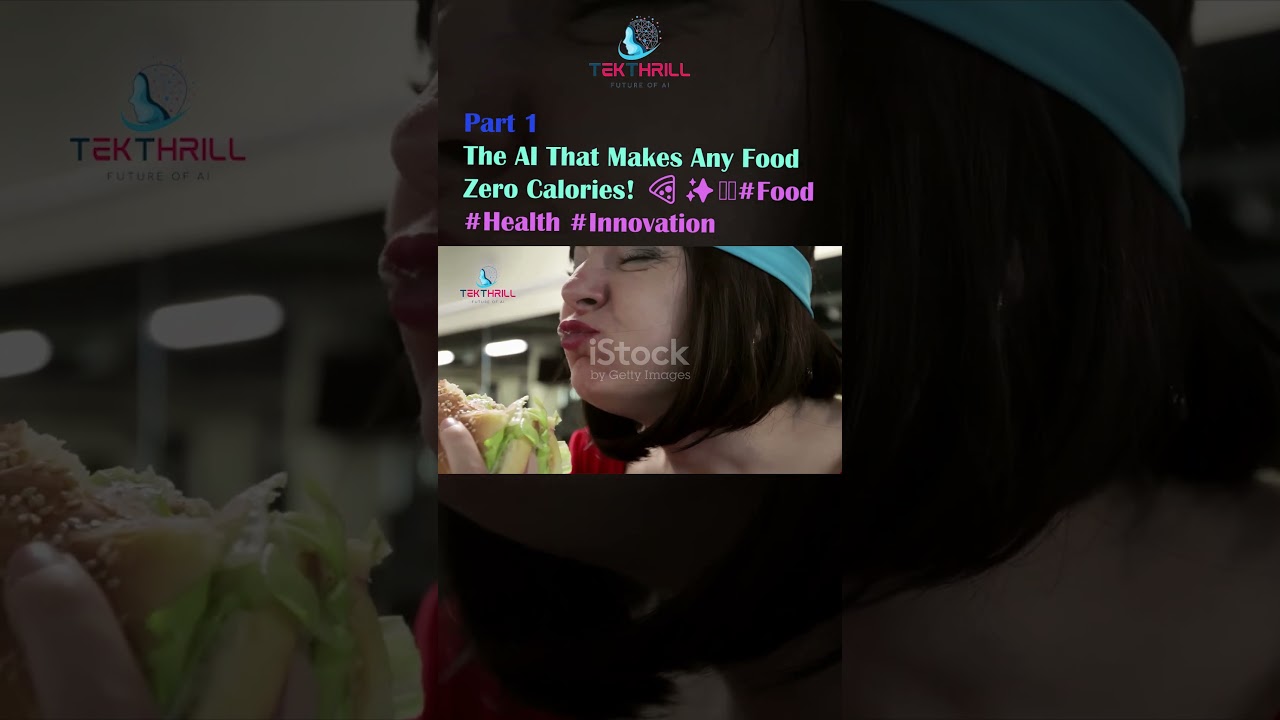 The AI That Makes Any Food Zero Calories! 🍕✨ 