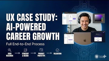 🎥 Career Growth Platform – Full UX Case Study | Research → Design → AI → Usability Testing