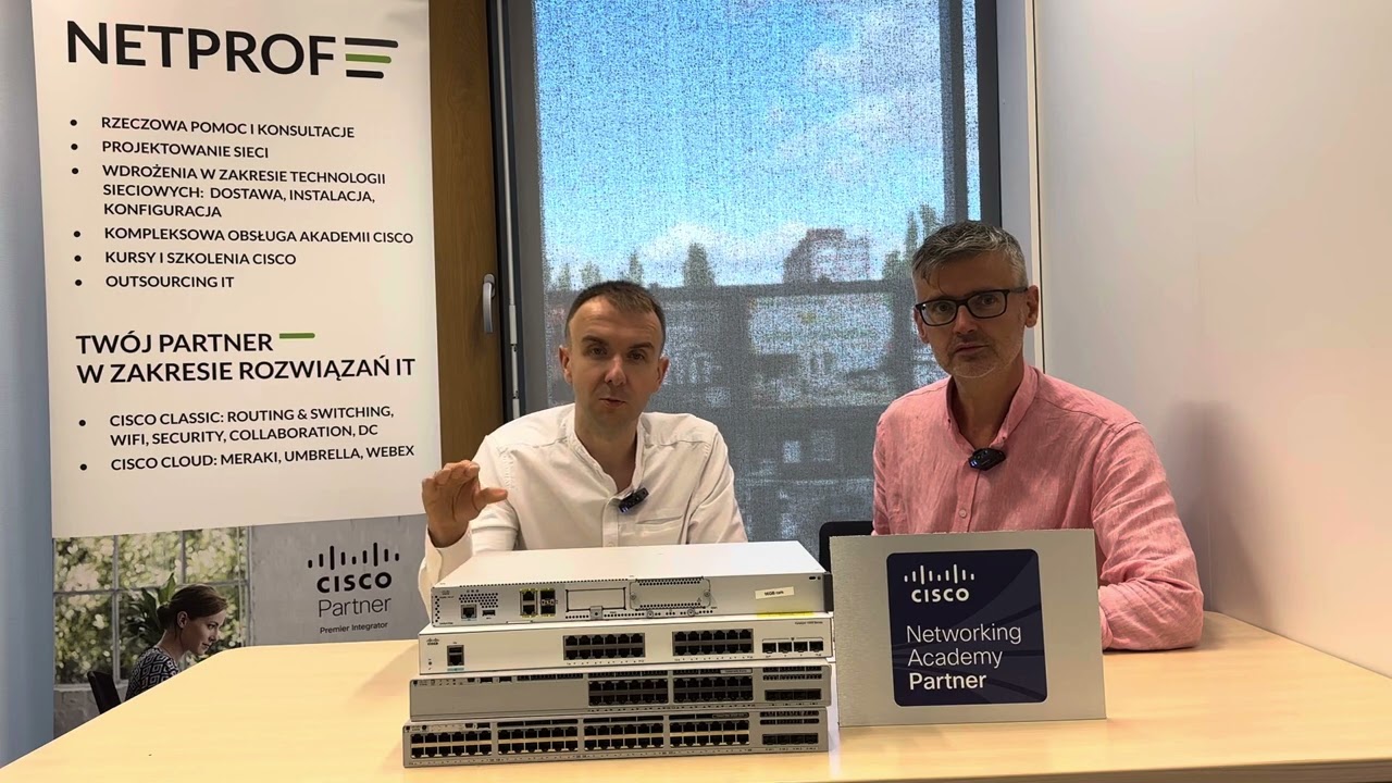 Netprof na Konferencji Akademii Cisco - sprzęt sieciowy do laboratorium