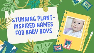 Top 20 Plant Names for Baby Boys (Best Plant-Inspired Names for Baby Boys)