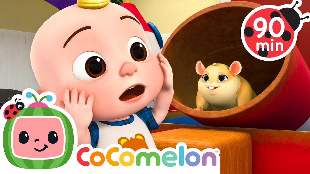 Jellybean's Amazing Maze Race! | CoComelon | Sing Along | Learn about Animals