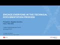 Webinar: Engage everyone in the technical documentation process