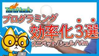 【10倍速】現役エンジニアのリアルなプログラミング効率化方法３選【実演あり】