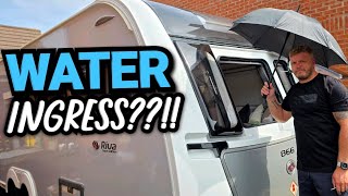 WATER INGRESS!!? | LEAKING CARAVAN WINDOWS 