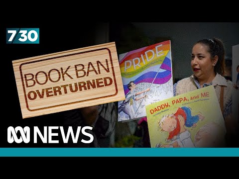 Council overturns same-sex parents book ban after heated protests | 7.30