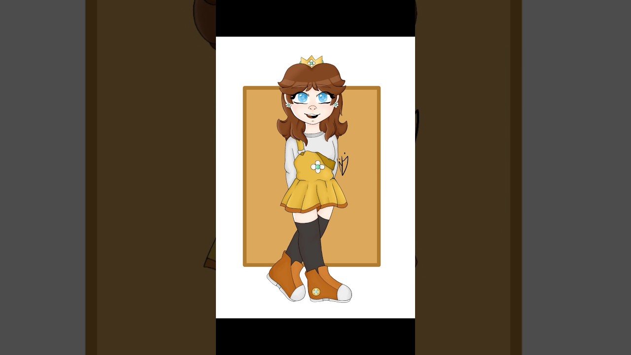 Princess Daisy fanart 