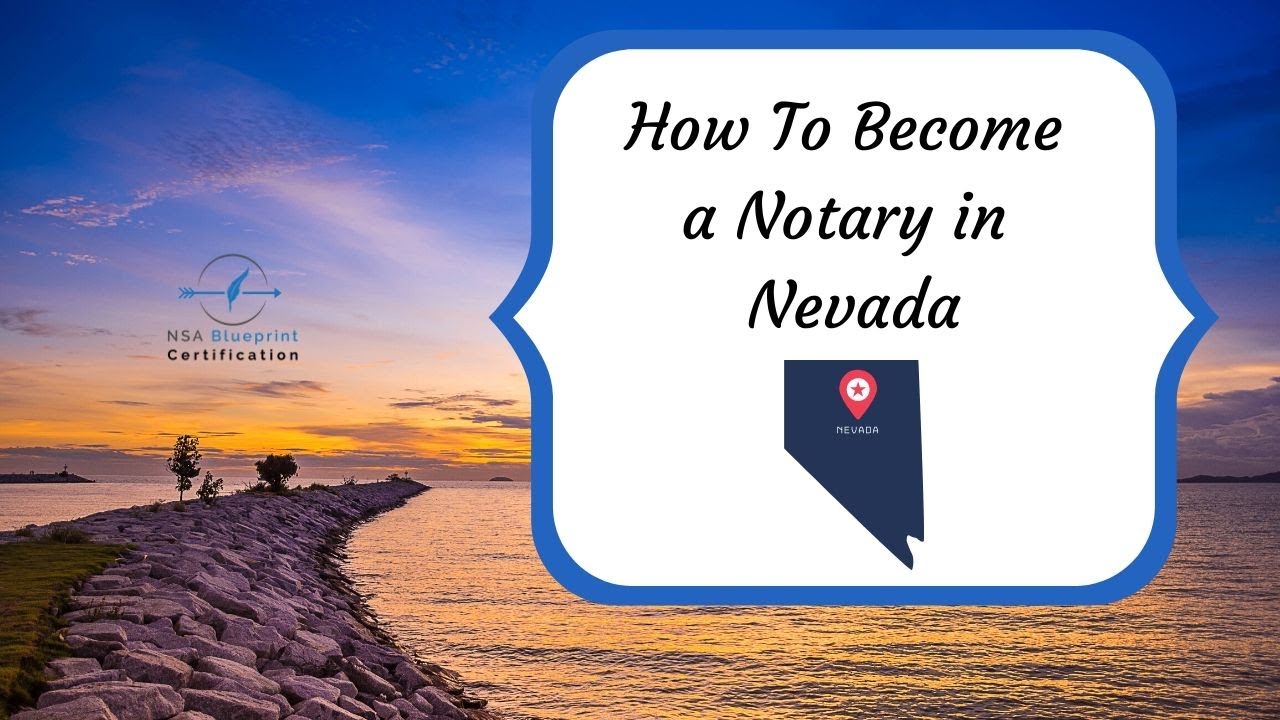 Nevada Notary Training Manual Pdf