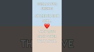 German for Friends: How to Talk About 'Each Other'