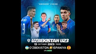 Download Lagu O'zbekiston(U23) - Ispaniya(U23) | O'rtoqlik uchrashuvi 13.10.2023 | #live MP3