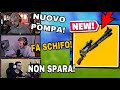 STREAMER PROVANO E REAGISCONO AL “NUOVO” POMPA DELLA STAGIONE 3 DI FORTNITE!