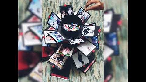 hexagon explosion box...