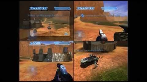 Halo 1, 2, 3, and 4 LAN Party with Friends