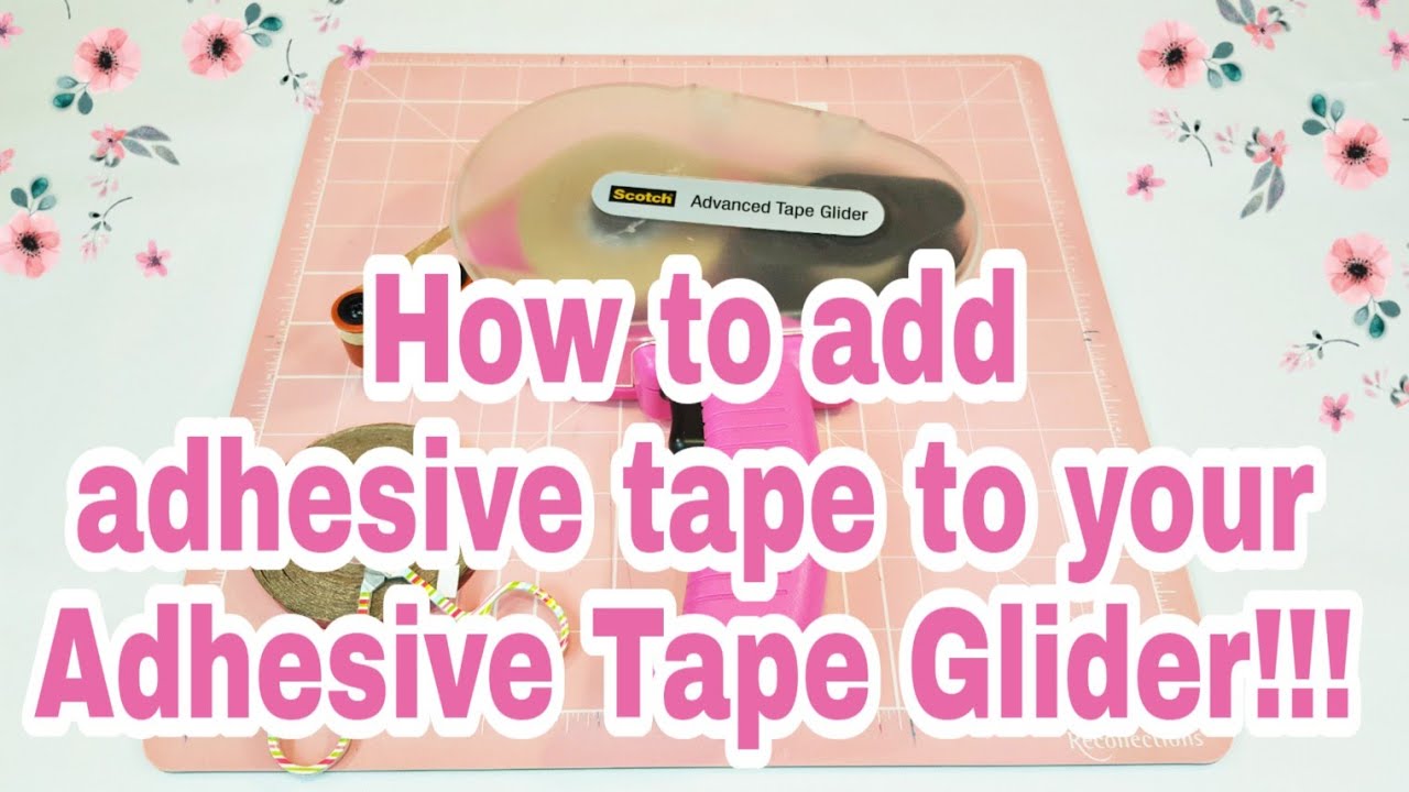 How to add adhesive tape to your Adhesive Tape Glider ATG Gun