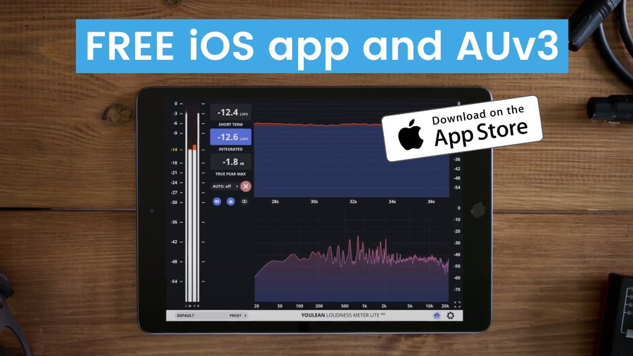 Youlean Loudness Meter Lite (iOS) - Overview - YouTube