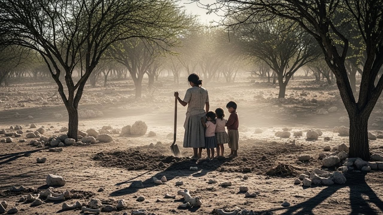 La Viuda Cavó para Plantar Comida… y lo que Descubrió Cambió su Vida