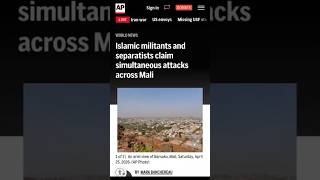 Mali is under attack. Al Quaida and Islamic Separatists hit simultaneously 💣💥