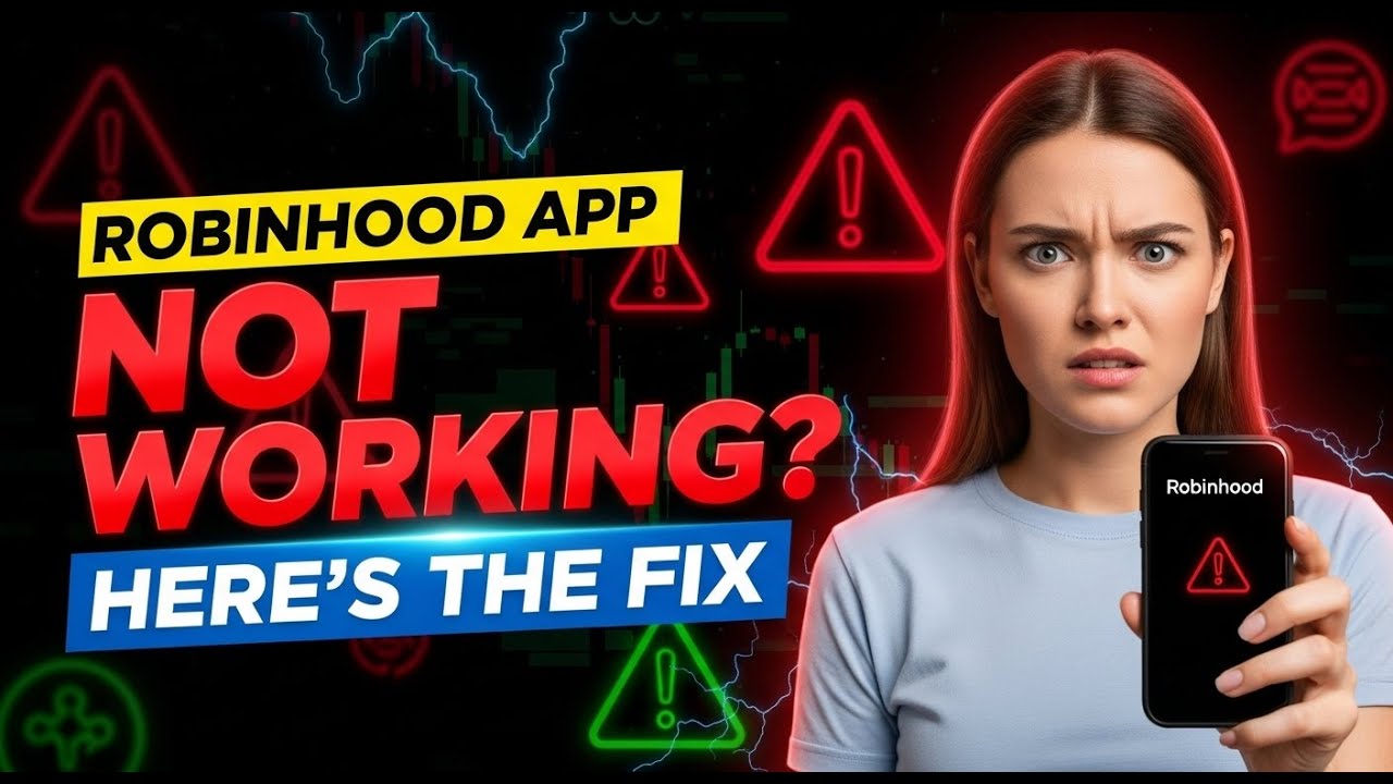 Robinhood App Not Working? Here’s the Fix (2025 Guide)