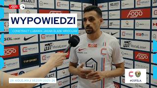 Constract Lubawa - Jaxan Śląsk Wrocław 6:0 WYPOWIEDZI 29. kolejka (2025/26)