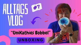 #7 Alltags- Vlog😅 - - "UniKathies Bobbel- Paket" auspacken ...freu !!💚😉 #unboxing #vlog #häkeln