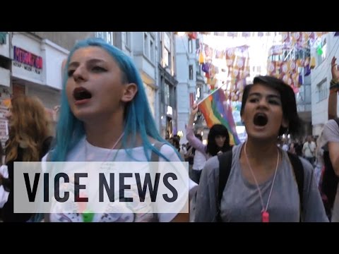 Tear Gas and Rubber Bullets Disrupt Istanbul Gay Pride Parade