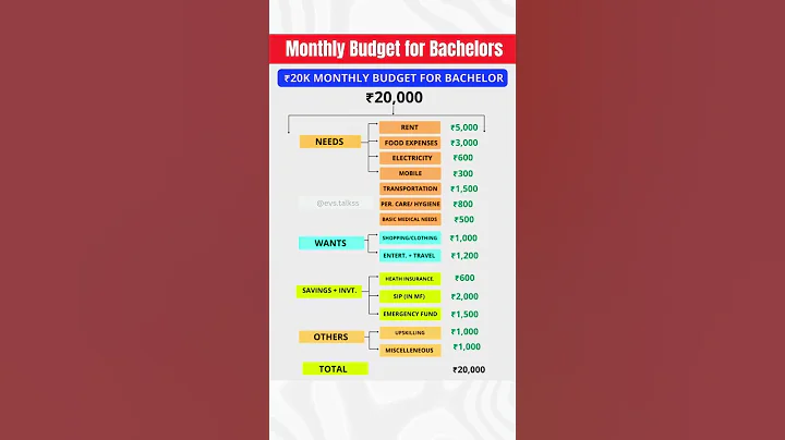 💸 20K Monthly Budget Plan for Bachelors | Save Smart & Live Better! 🏠🍲📊 thumbnail