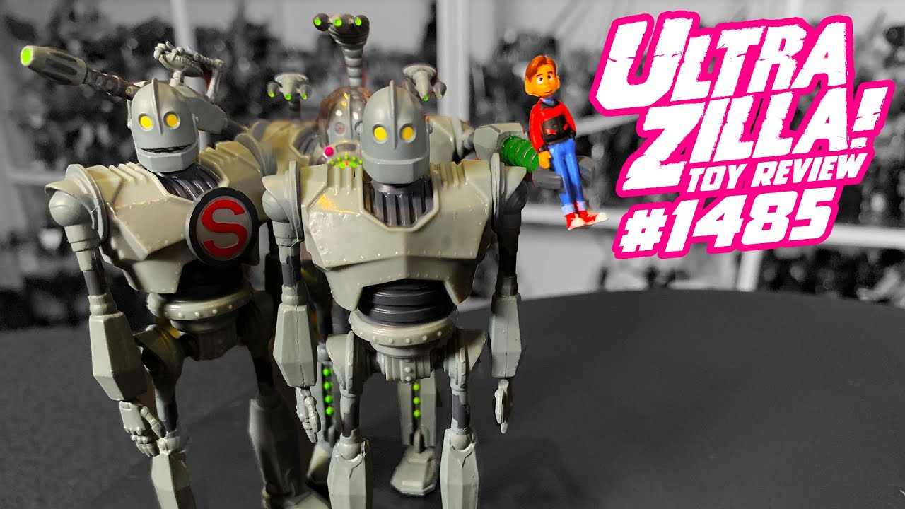 Figurine The Iron Giant Super7 ReAction 3,75 Pouces - Super Iron Giant, édition 2021