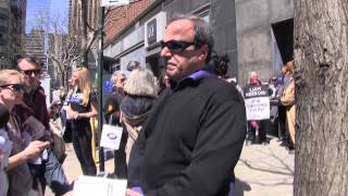 LIAM NEESON Protest Animal Activists Being USED In Real Estate PAYBACK for Contributions 4/19/14
