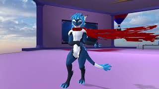 Red Fire Cape - Fire Cape & Scarf Accessory (PC) - Demo 3
