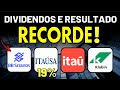 💰 RESULTADOS ABSURDOS DE BB SEGURIDADE E BANCO ITAÚ. NOVOS DIVIDENDOS KLABIN e IRANI