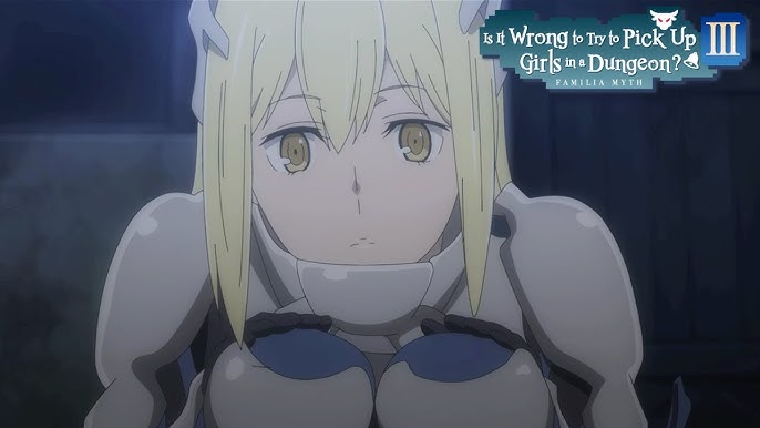 Spring 2021 – Dungeon ni Deai wo Motomeru no wa Machigatteiru Darou ka (Is  It Wrong to Try to Pick Up Girls in a Dungeon?) III OVA – Jenn Coke's  Trinkets