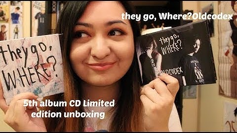 They go where? Oldcodex CD Limited edition album unboxing
