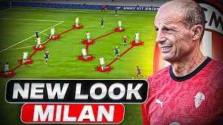 BREAKING DOWN Allegri's 5-4-1 Tactics at Milan