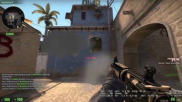 [CS:GO Gameplay] CEVO - de_Mirage Ace CT Side @ B