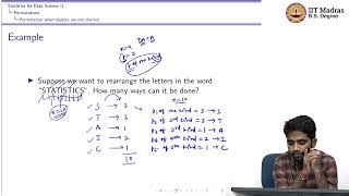 W5_L4_Permutations and Combinations - Permutations: Objects not distinct and Circular permutations