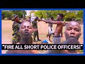 IDRIS KIPROP BARINGO KDF CANDIDATE FIRES AT OFFICERS AFTER 8TH KDF REJECTION FOR HEIGHT!
