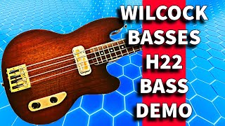 Wilcock H22 Short-Scale Bass Tone Comparison | Fingerstyle vs Slap vs Pick