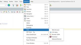 PHP program to implement student registration form  and Display user inserted value in a new page.