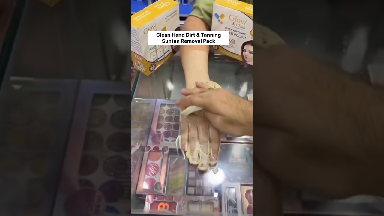Clean Hand Dirt & Tanning For Tan Removal Pack |