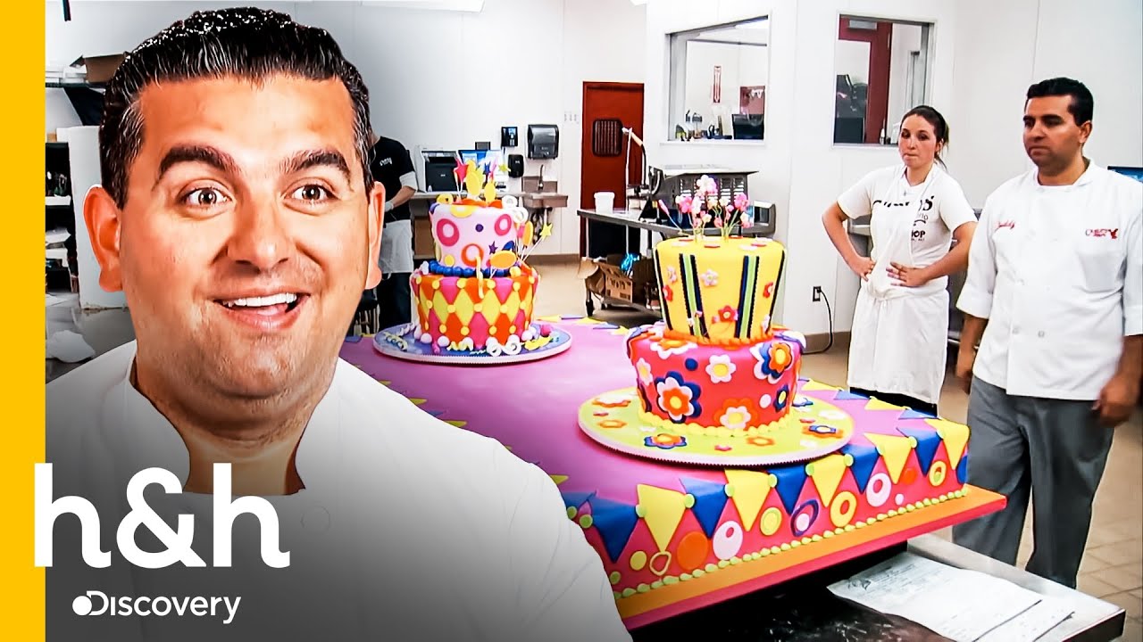 ¡Estos pasteles son verdaderas obras mecatrónicas! Cake Boss