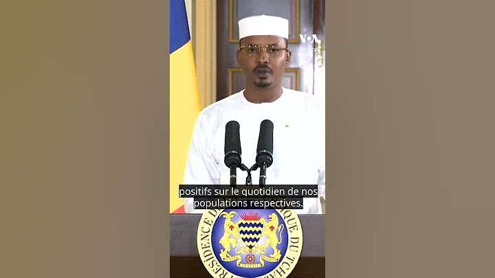 Le Tchad met fin à ses accords militaires avec la France