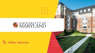 Alumni Advice for students at University of Maryland |  Review of UMD