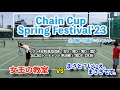【ChainCup江坂GW混8】1,2位トーナメント準決勝 男D1 女王の教室 vs まさと?いいえ。まさきです。