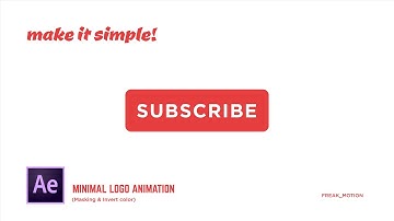 How to Make YouTube Subscribe Button - After Effects Tutorial - 100% Free Template