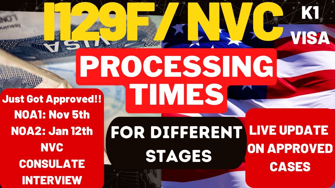 KI Visa Processing Times (For all Stages)I129F/NVC Processing Times