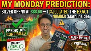 Download Lagu MY MONDAY PREDICTION: Silver Opens At $88.60 — I Calculated The EXACT Number (Math Inside) MP3