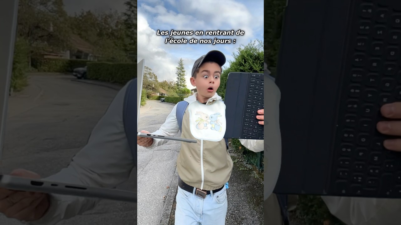 LES JEUNES QUI RENTRENT DE L’ÉCOLE💻🤣#humour