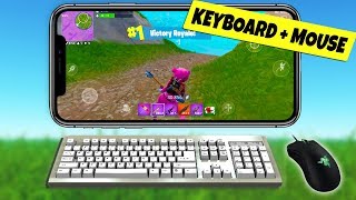 Fortnite mobile! working keyboard and mouse controller for mobile
android ipad, iphone, ios! gamesir official store: https://gam...